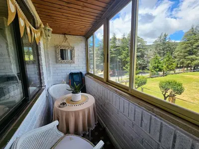 Un balcón o terraza de El refugio de Max