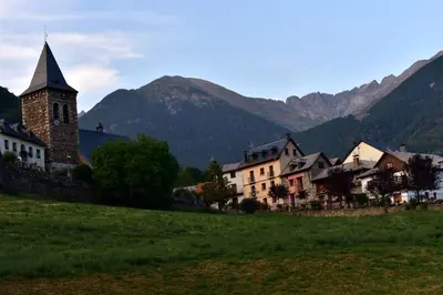 Paisaje cerca of this country house