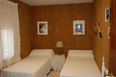 Cama o camas de una habitación en CAN ALBESA