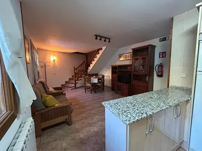 Zona de estar de Apartamento Casa Sastre Turismo Rural