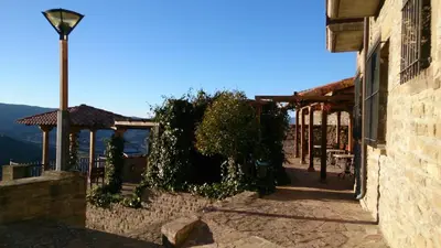 Paisaje cerca de esta posada u hostería