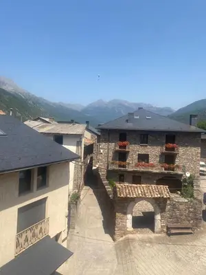 Vista general de una montaña o vista desde el apartamento