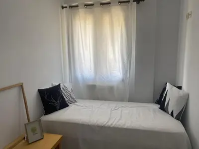 Cama o camas de una habitación en Apartamento Rincón del Cielo