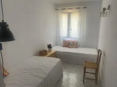 Cama o camas de una habitación en Apartamento Rincón del Cielo