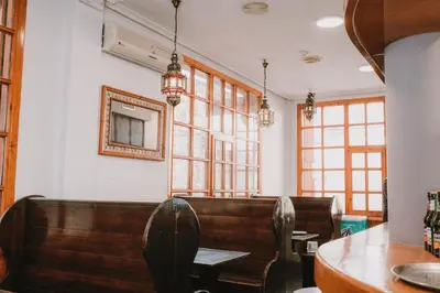 Zona de estar de Hostal Alto Aragon
