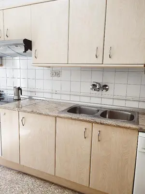 Una cocina o zona de cocina en Apartamento Milagros