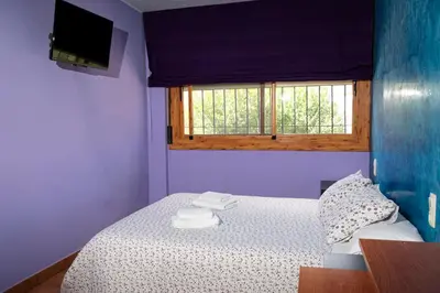Cama o camas de una habitación en Casa Baja