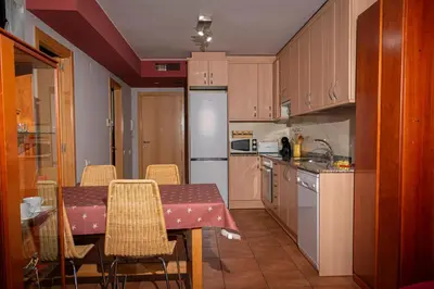 Una cocina o zona de cocina en Casa Baja