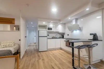 Una cocina o zona de cocina en Apartamento Cerler 1540