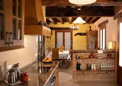 Una cocina o zona de cocina en Sagardikoetxea I