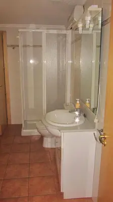 Un baño de Apartaments la Fabrica