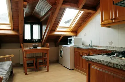 Una cocina o zona de cocina en Casa Rural la Comella