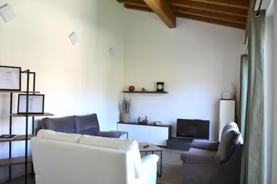 Zona de estar de Apartamento El Mirador de la Rua