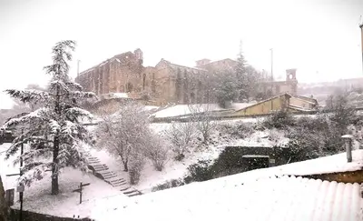 Apartamento El Mirador de la Rua en invierno