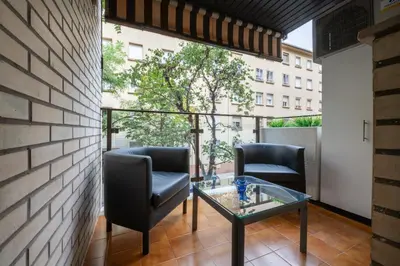 Zona de estar de Apartamento al lado de la Romareda