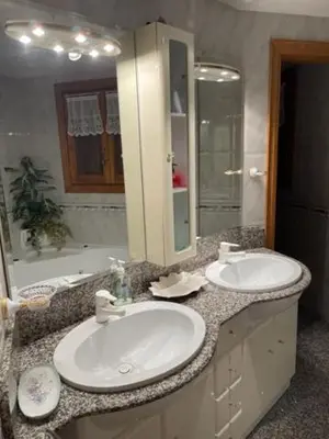 Un baño de Casa Conchita de Benasque