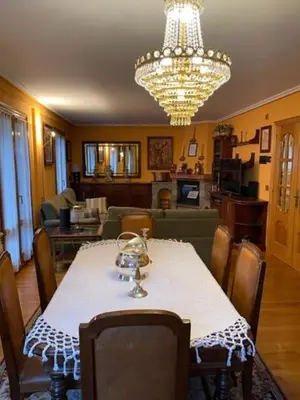 Zona de estar de Casa Conchita de Benasque