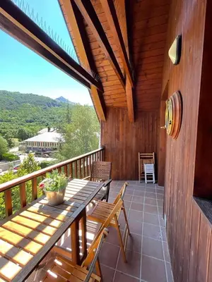 Un balcón o terraza de Apartamento Pico de Alba