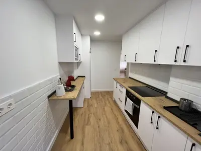 Una cocina o zona de cocina en Apartamenticos Boggiero V
