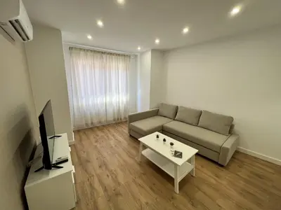 Una televisión o centro de entretenimiento en Apartamenticos Boggiero V