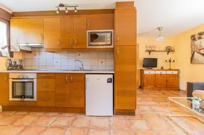Una cocina o zona de cocina en Casa El Pajar I y II