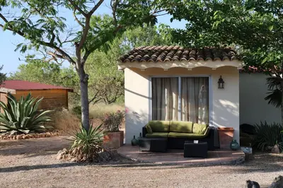 Jardín al aire libre en Resort Carpe Diem El Perelló