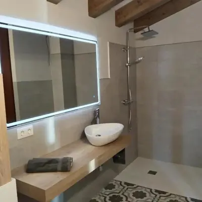 Un baño de El Niu de l'Estany