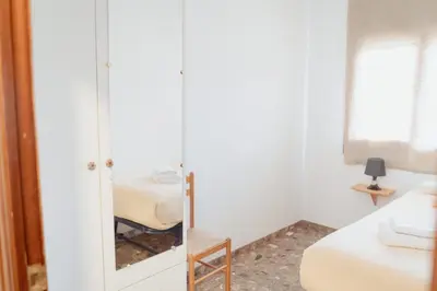 Cama o camas de una habitación en Cal Miquel