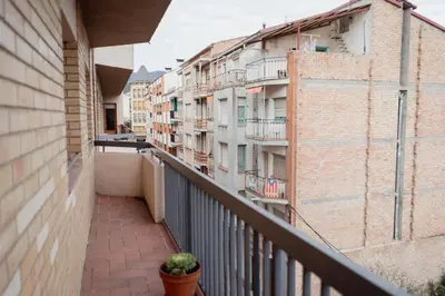Un balcón o terraza de Cal Miquel