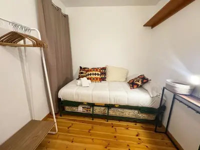 Cama o camas de una habitación en C09 - Apartamento Pirineos - Villmor