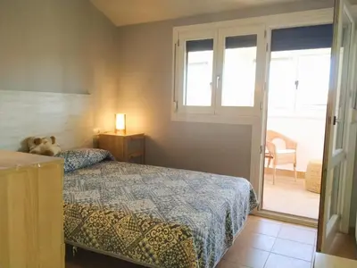 Cama o camas de una habitación en Apartamento EntreRíos