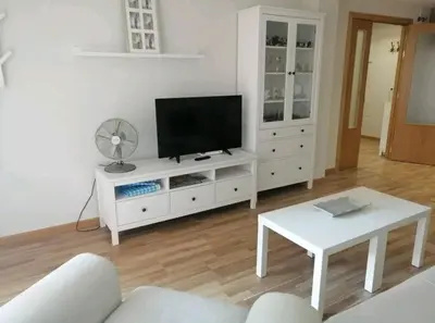 Una televisión o centro de entretenimiento en Apartamento La Montañesa en Aínsa, bonito apartamento con grande terraza