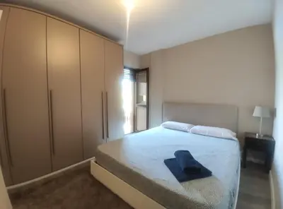 Cama o camas de una habitación en Apartamento D´Ousseau