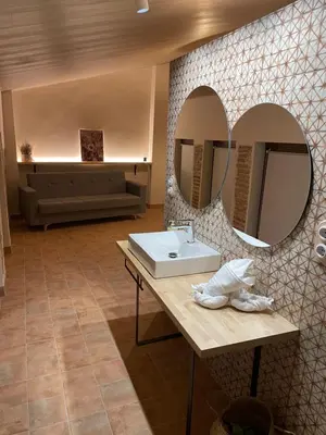 Un baño de Casa Bulbón