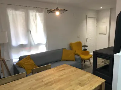 Zona de estar de Casita Pelopin