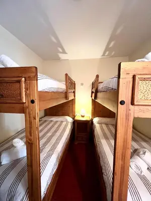 Cama o camas de una habitación en El Dúplex de Espot - L'Amfitriona
