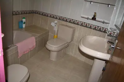 Un baño de Apartamento Benabarre Huesca