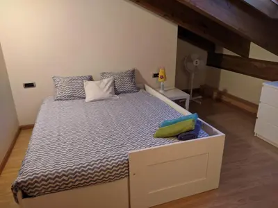 Cama o camas de una habitación en DUPLEX Maravilla en la Catedral