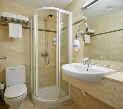 Un baño de Hostal Arriazu