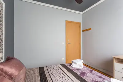 Cama o camas de una habitación en hospedaje Miluce