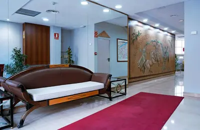 Cama o camas de una habitación en Cesaraugusta