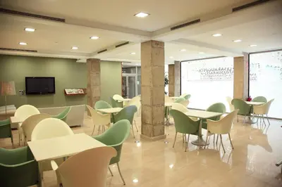 Una televisión o centro de entretenimiento en Cesaraugusta