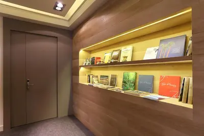 Biblioteca en el hotel