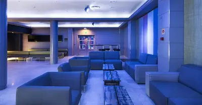 Zona de estar de NH Collection Gran Hotel de Zaragoza