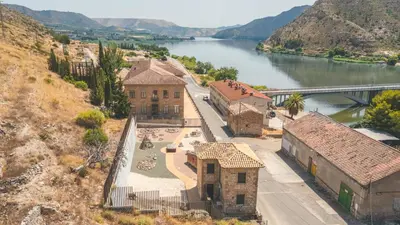 Paisaje cerca de este albergue