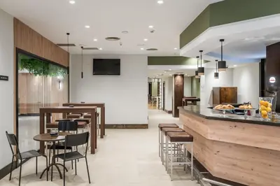 Zona de estar de Hotel Don Jaime 54