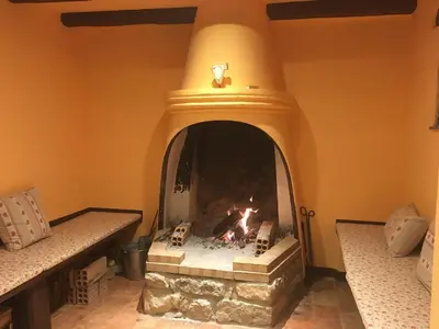 Zona de estar de Casa Moliner
