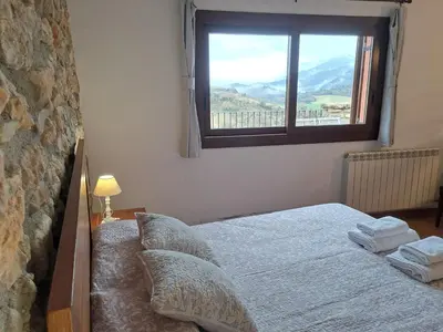 Cama o camas de una habitación en Casa Moliner