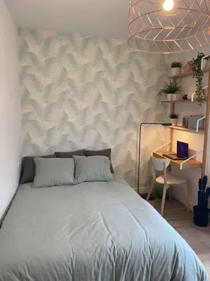 Cama o camas de una habitación en Apartamento recién reformado dos plantas