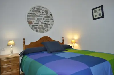 Cama o camas de una habitación en Casa Muro Ordesa